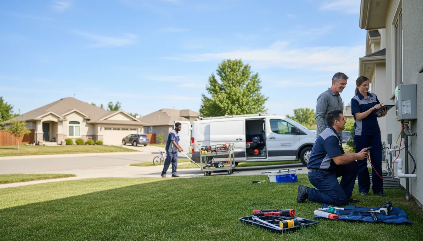 Tankless water heater service in Fort Myer, VA